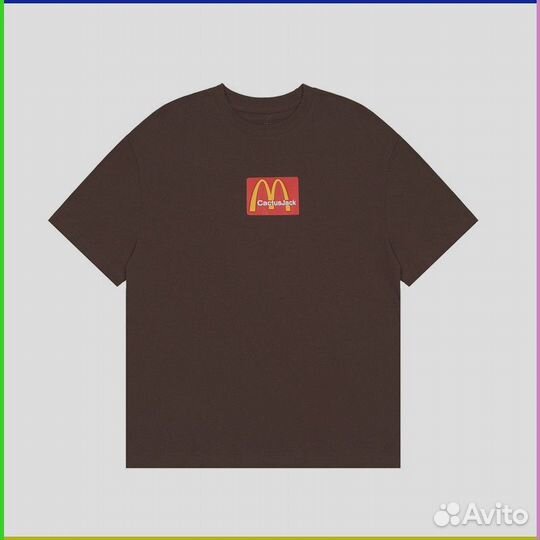 Футболка Cactus jack McDonalds (Арт. 218301)