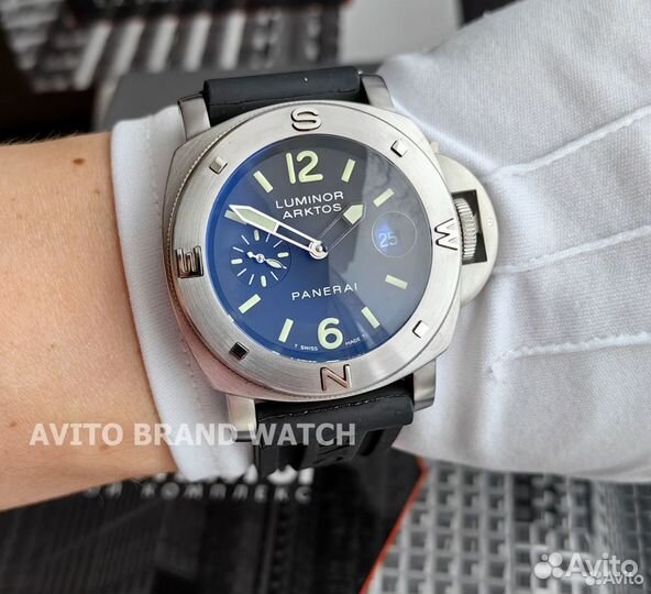 Часы мужские Panerai Luminor Arktos новые видео