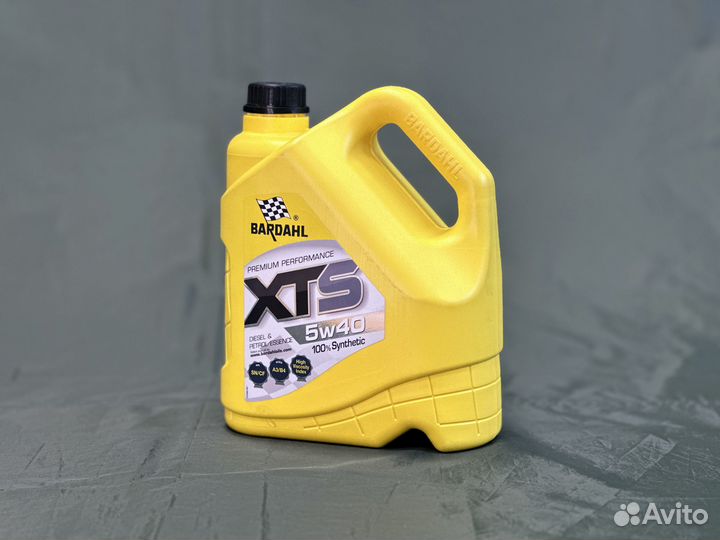 Моторное масло Bardahl 5W-40 XTS 4L