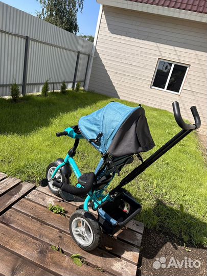 Детский велосипед с ручкой