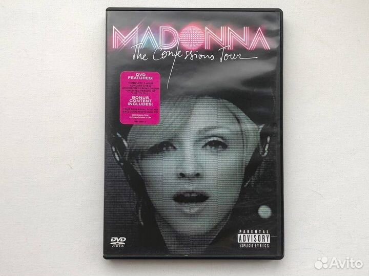 Dvd диски Мадонна Madonna Cofessions лицензионные