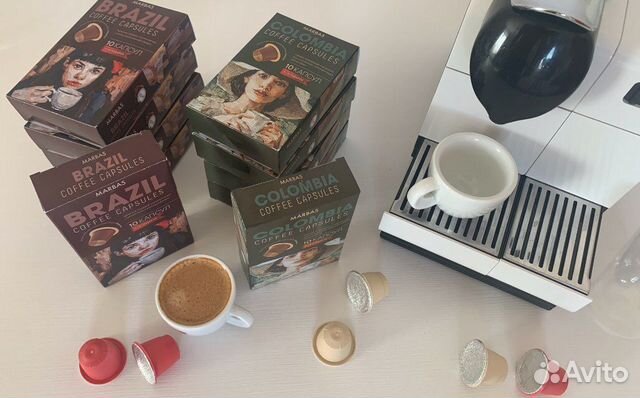 Капсульная кофемашина Delonghi Nespresso и капсулы