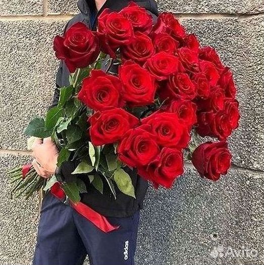 Высокие розы, букеты, цветы Доставка