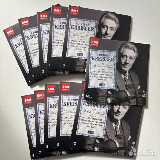 Fritz kreisler icon BOX SET 10 CD