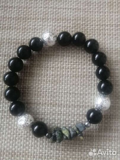 Браслет мужской/женский из натуральных камней