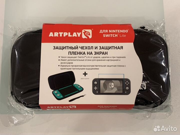 Зашитный чехол на nintendo lite
