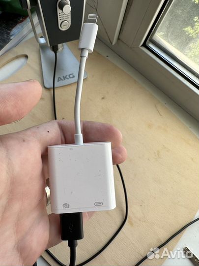 Адаптер Lightning-USB для iPhone и iPad