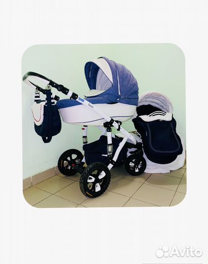 Коляска adamex 2в1 toscana