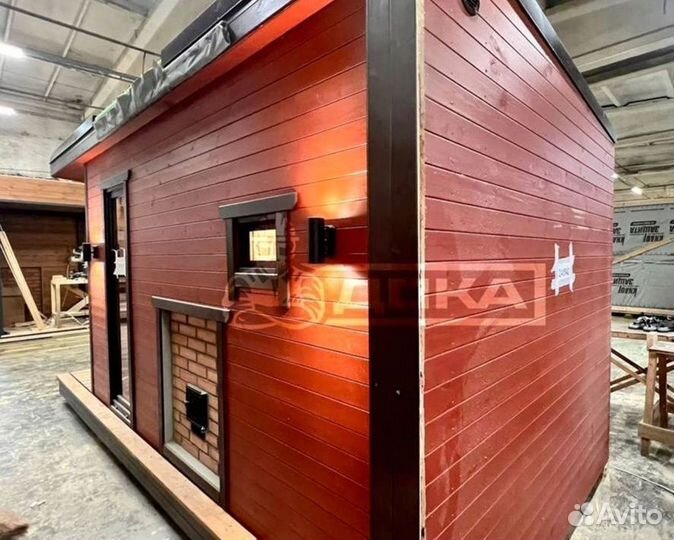 Баня готовая на дачу