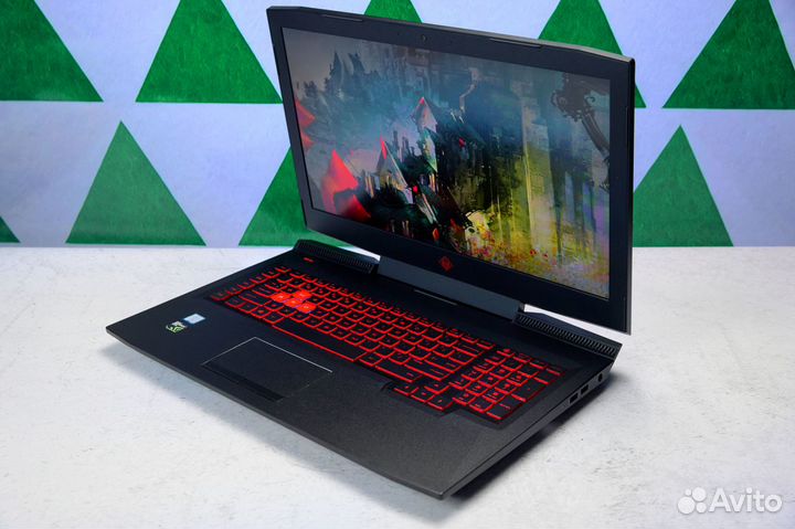 Ноутбук HP / Игры / Core i7 / GTX 1060 / 17.3