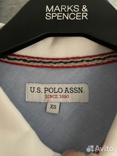 Поло с длинным рукавом US Polo