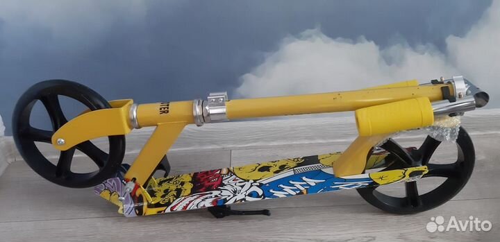 Самокат Городской Scooter двухколесный новый