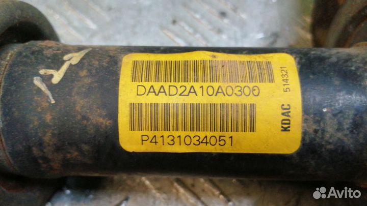 Промежуточный вал Ssangyong Actyon Правый Передний