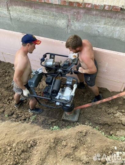 Аренда виброплит, вибротрамбовки, шлепноги в Чите