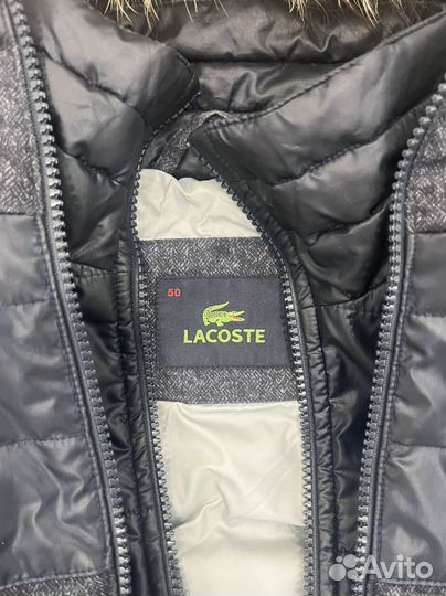 Зимняя куртка lacoste