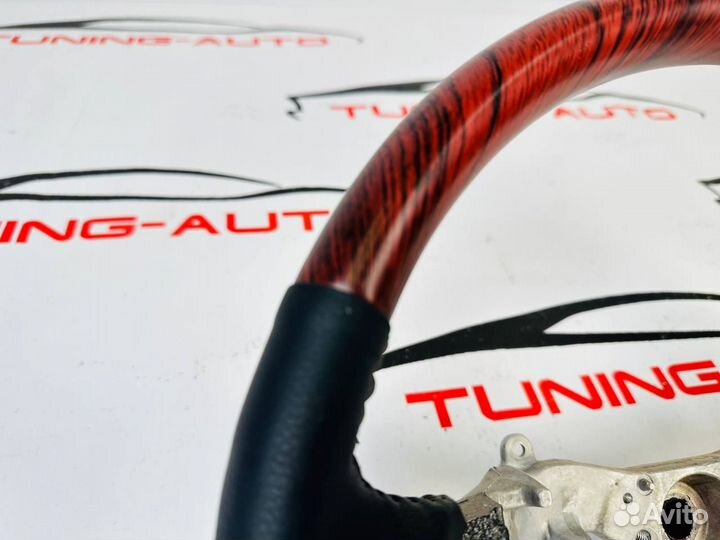 Руль Toyota Camry 40 (красное дерево)