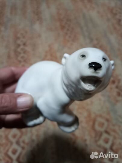 Медвежонок белый, лфз, экспортное клеймо