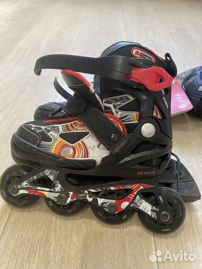 Роликовые коньки детские