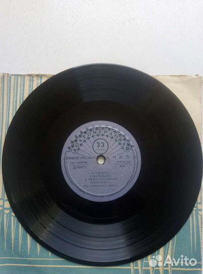 Пластинка 1956г Джильи