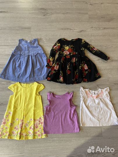 Вещи детские пакетом для девочки 78-86