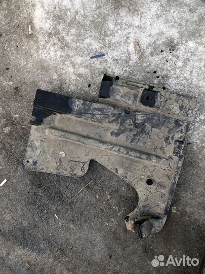 Audi A6 C6 защита днища задняя правая