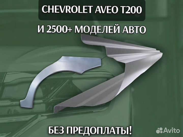 Пороги для Chevrolet Tahoe 3 на все авто