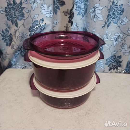 Посуда Tupperware чаша легаси + тарелки
