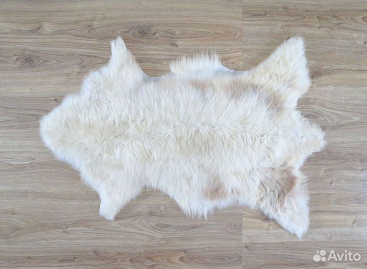 Шкура овечья кремовая (№370)