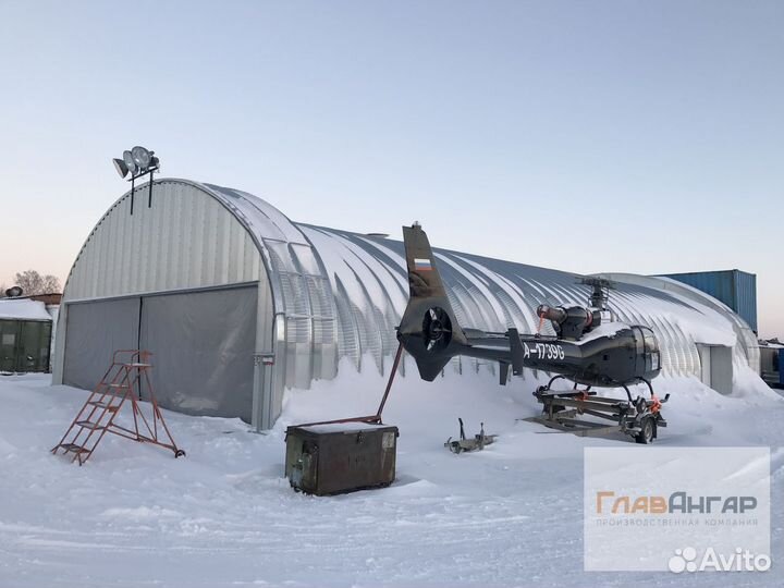 Сборно-разборные ангары с гарантией
