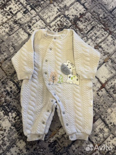 Комбинезон хлопковый 68