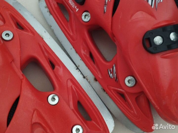 Коньки детские раздвижные 27 30