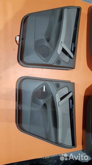 Обшивка двери на Audi Q7