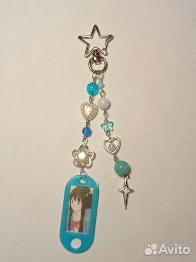 Брелок из бусин