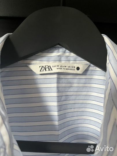 Платье рубашка zara 46 48