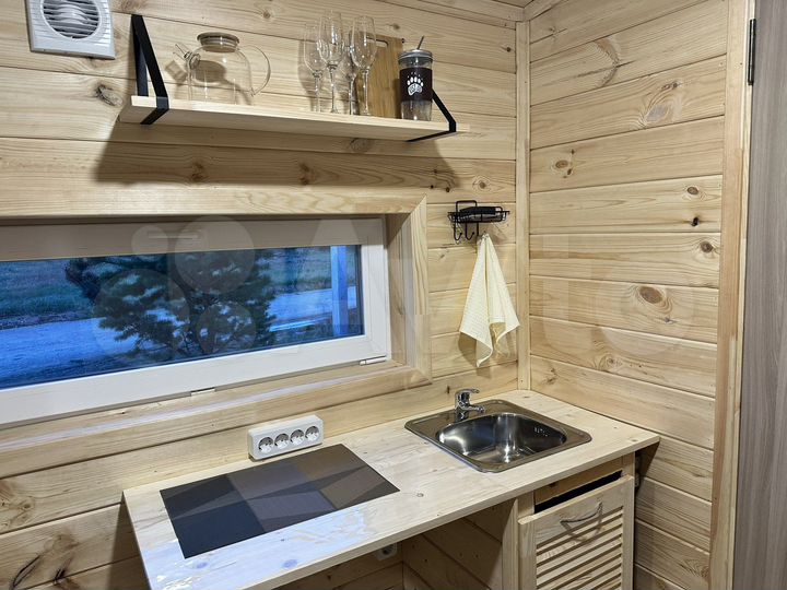 Дом 20 м² на участке 5 сот.