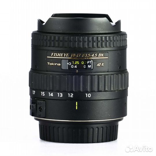 Tokina 10-17mm f/3.5-4.5 Fisheye DX AT-X