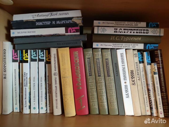 Книги из домашней библиотеки