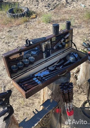 Шашлычный подарочный набор