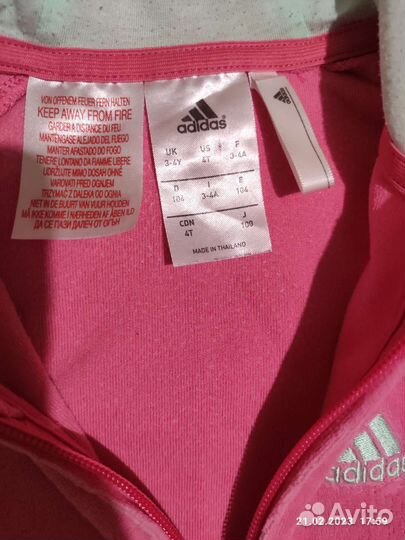 Спортивный костюм adidas для девочек