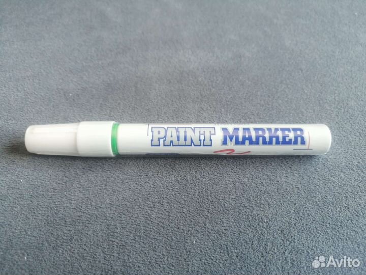 Маркер краска 4 мм, зеленый