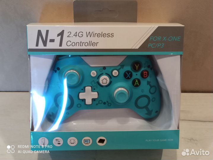 N1 геймпад для X-Box One, Бирюзовый