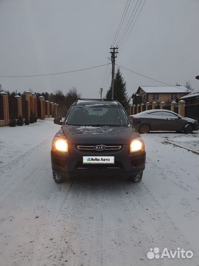 Kia Sportage 2.0 МТ, 2008, 189 200 км