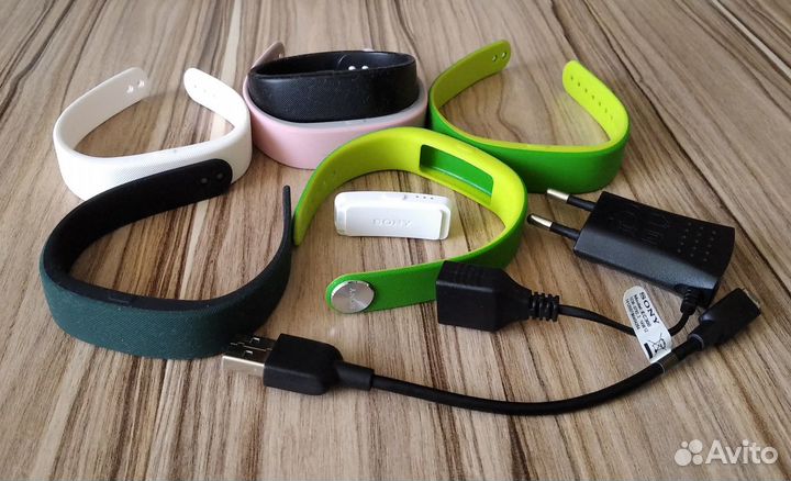 Фитнес браслет Sony SmartBand SWR10 6 ремешков