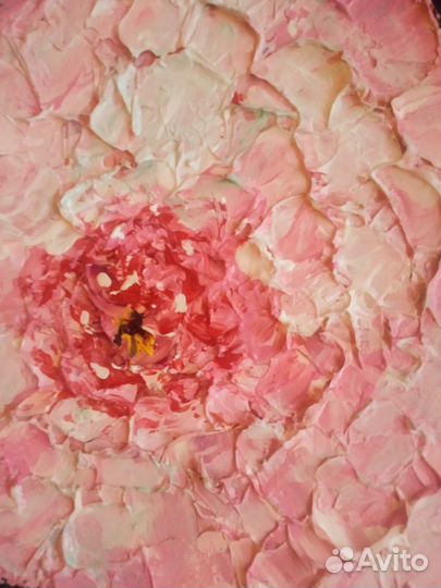 Картины Розы Цветы Масло Рама Холст