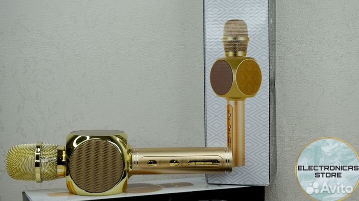 Микрофон с Динамиком YS-63 Блютуз Shining