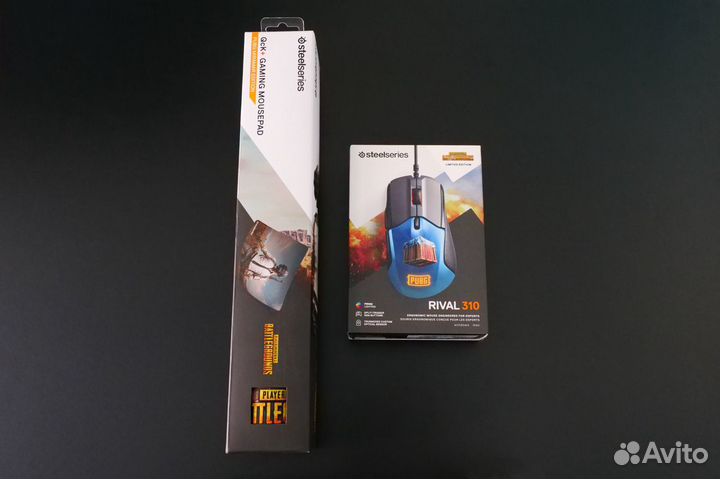 SteelSeries Pubg Bundle Rival 310 + QcK+