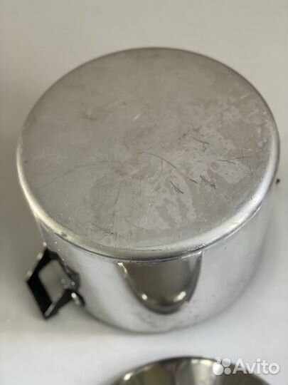 Кастрюля советская 5л, нержавейка. Новая