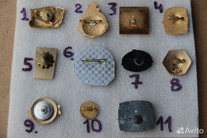 Значки Знаки Экспедиции Арктика Антарктика СССР Мф