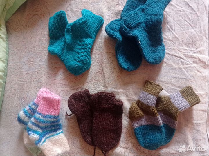 Носки вязаные ручной работы