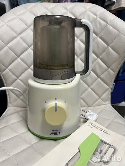 Пароварка блендер avent